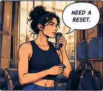 Dojo comic scene
